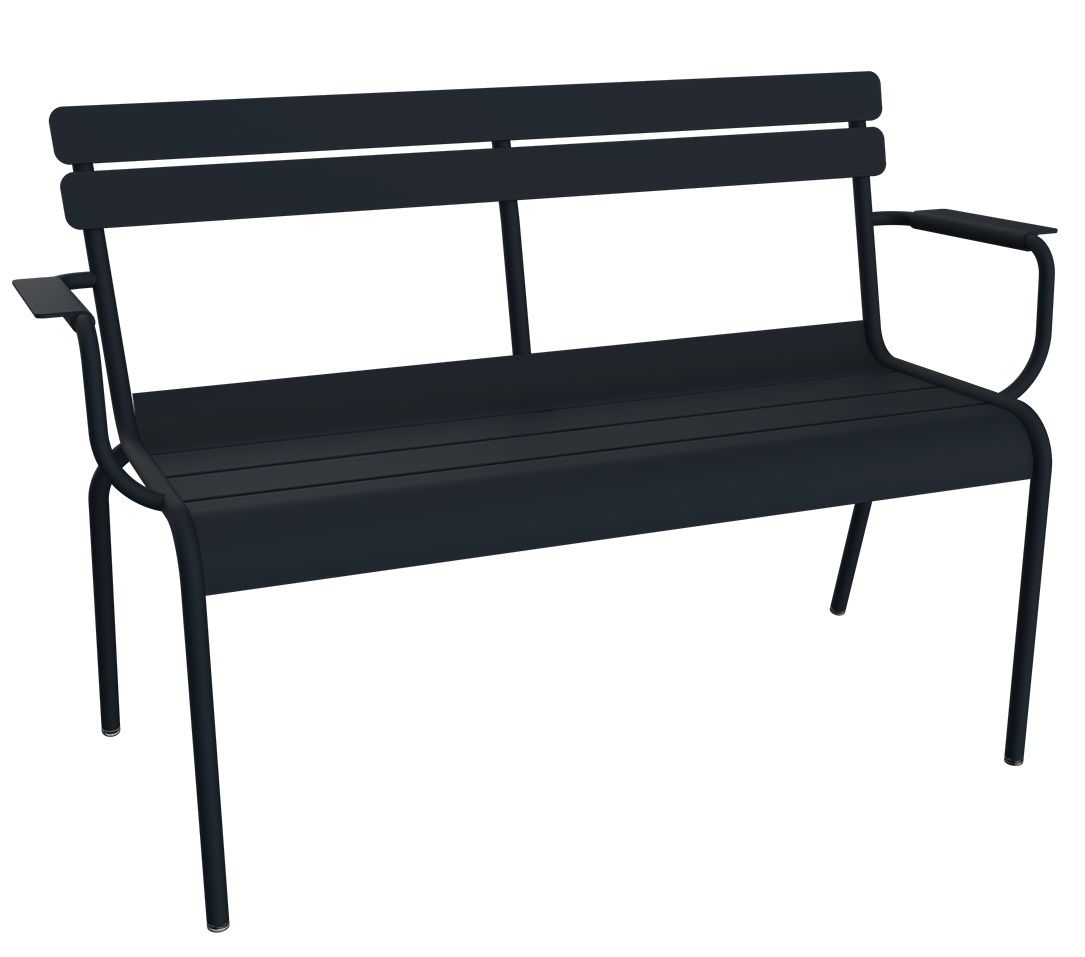 Luxembourg 2-Seater Garden Bench Outdoor Fermob