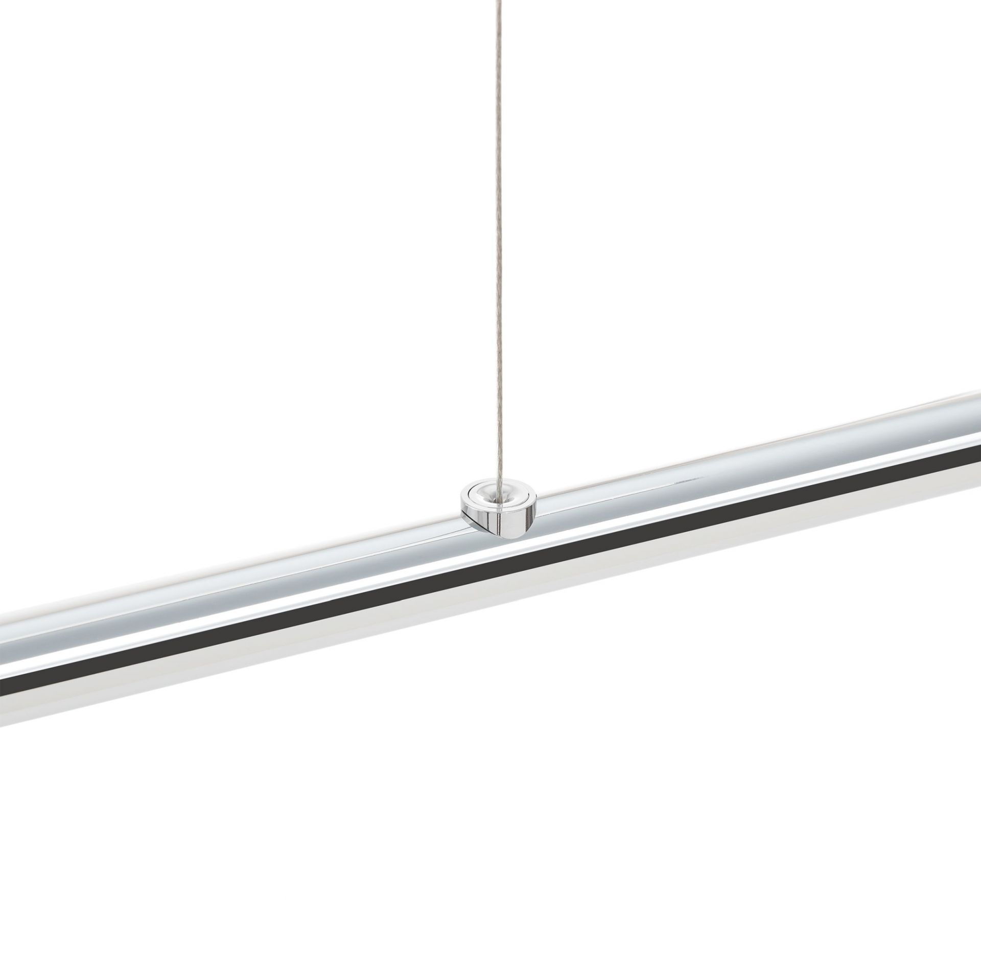 LUM 195 Pendant lamp Metal chrome plated Tecnolumen
