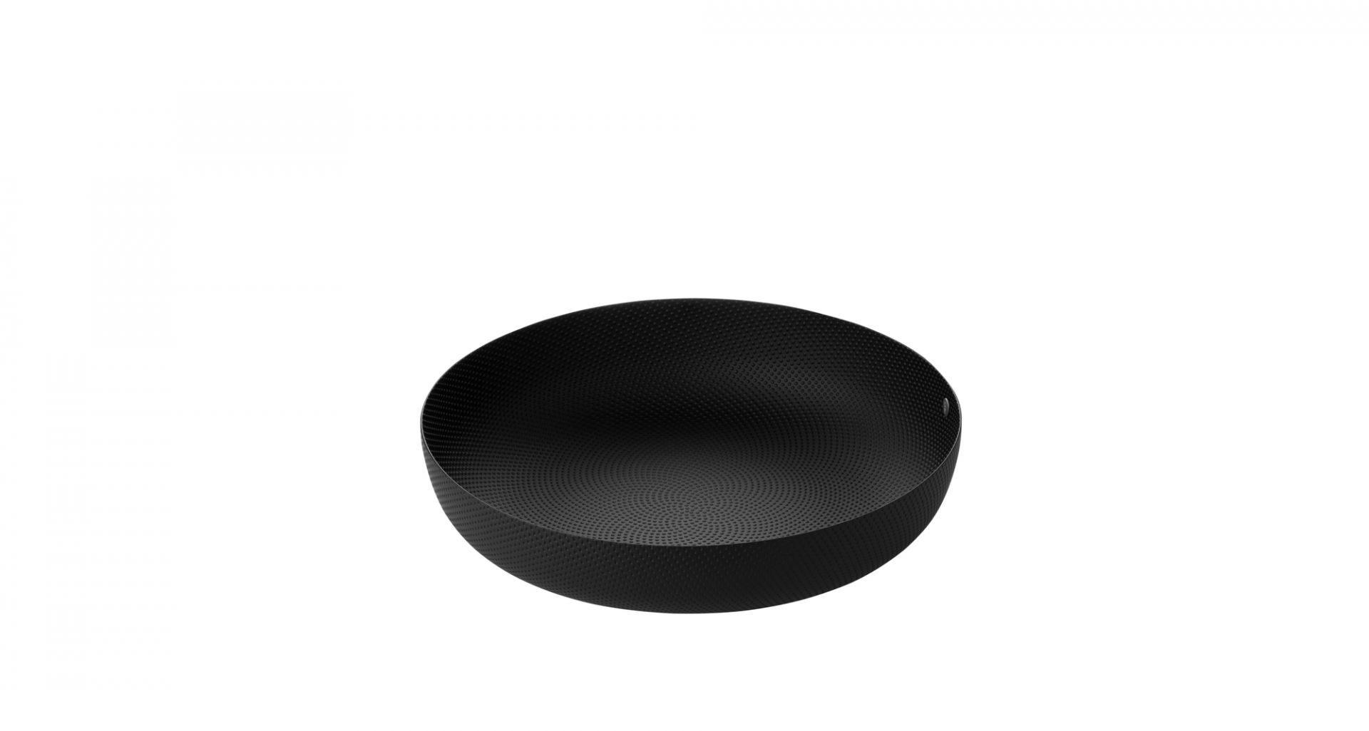 JM17/21 BT Round Fruit bowl Black Alessi SINGLE PIECES