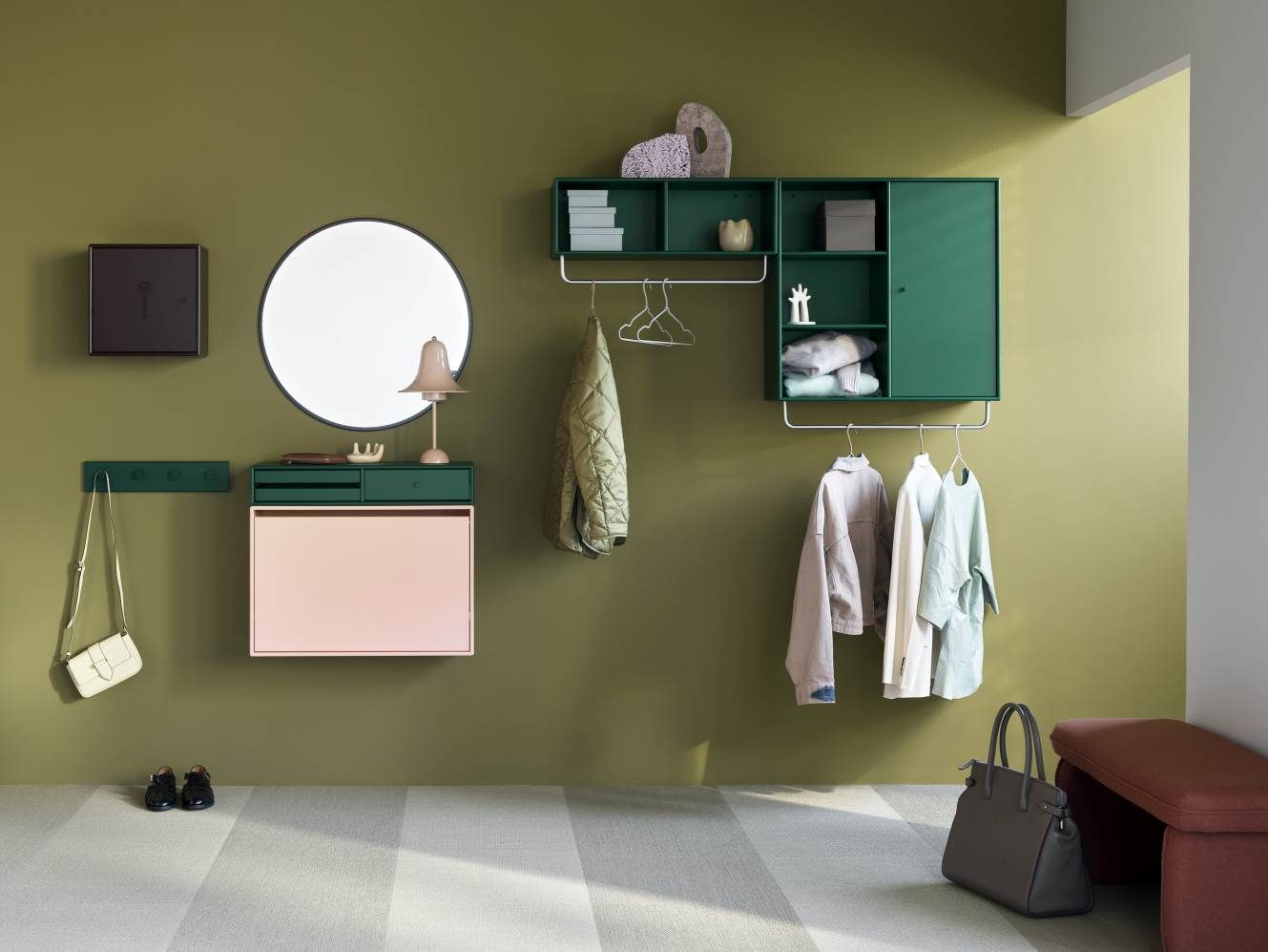 Colour Frame Mirror Around Mirror Montana