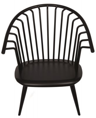 Crinolette Sessel Artek-schwarz lackiert