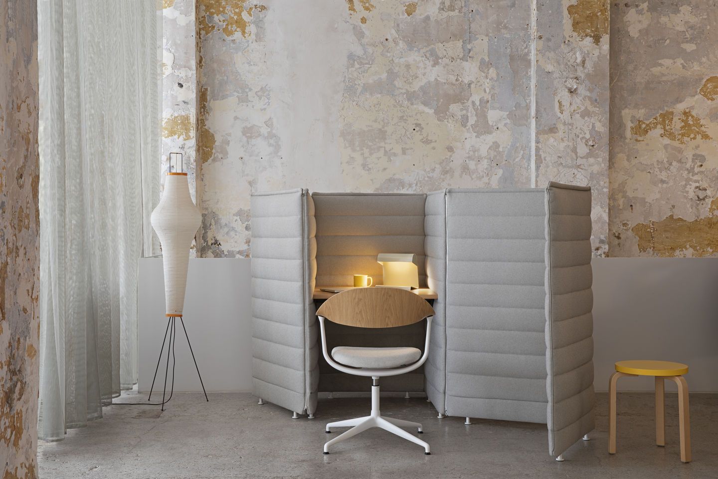 Alcove Plus screen 1-piece screen Vitra