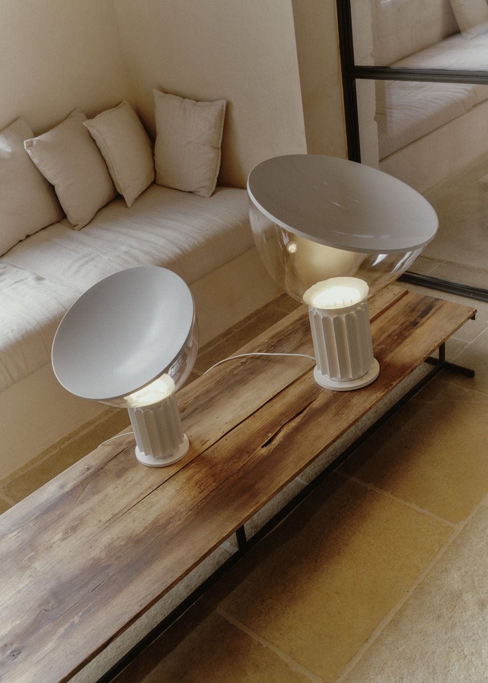 Taccia Small LED table lamp Flos