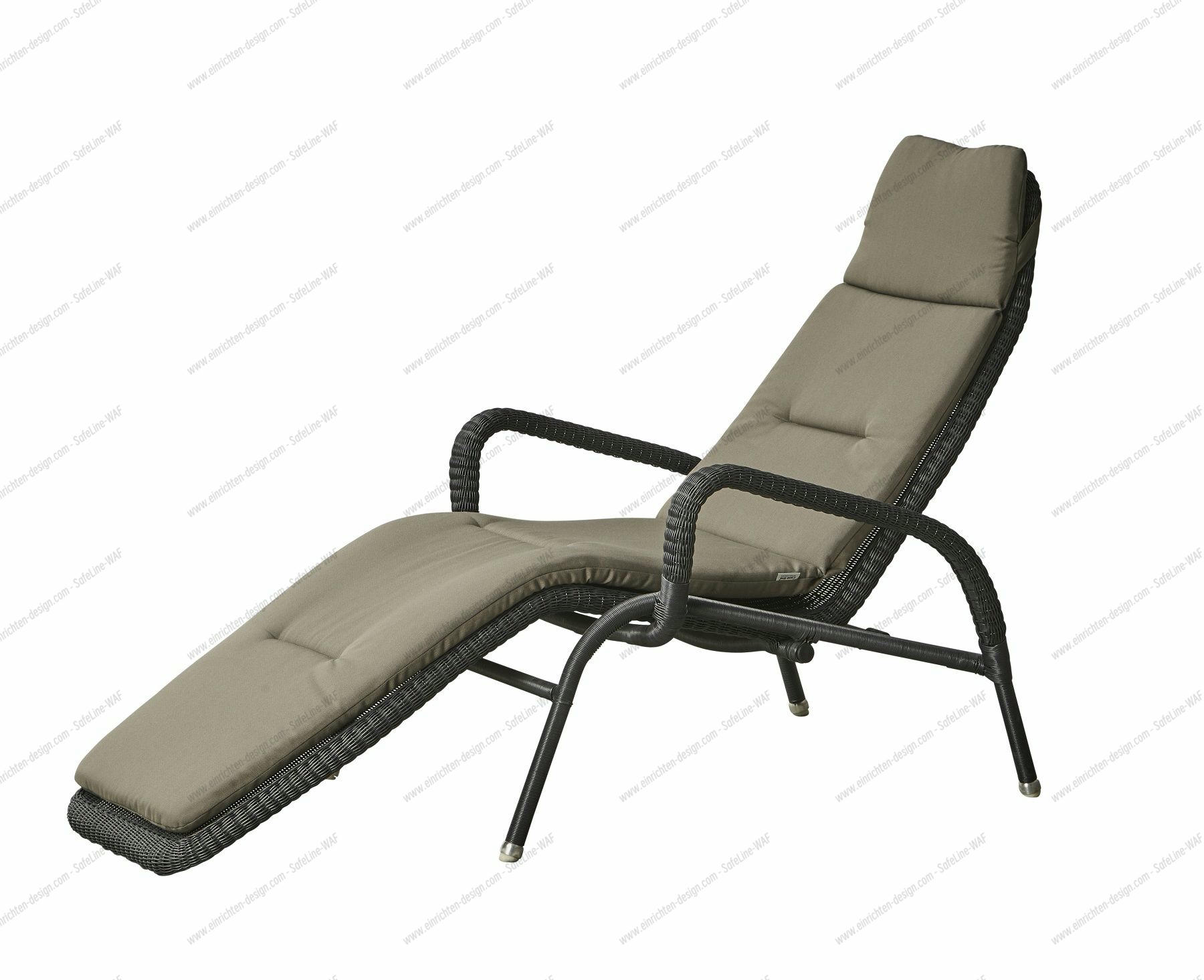 Sunrise Outdoor Cushion for Sun lounger Taupe Cane-Line