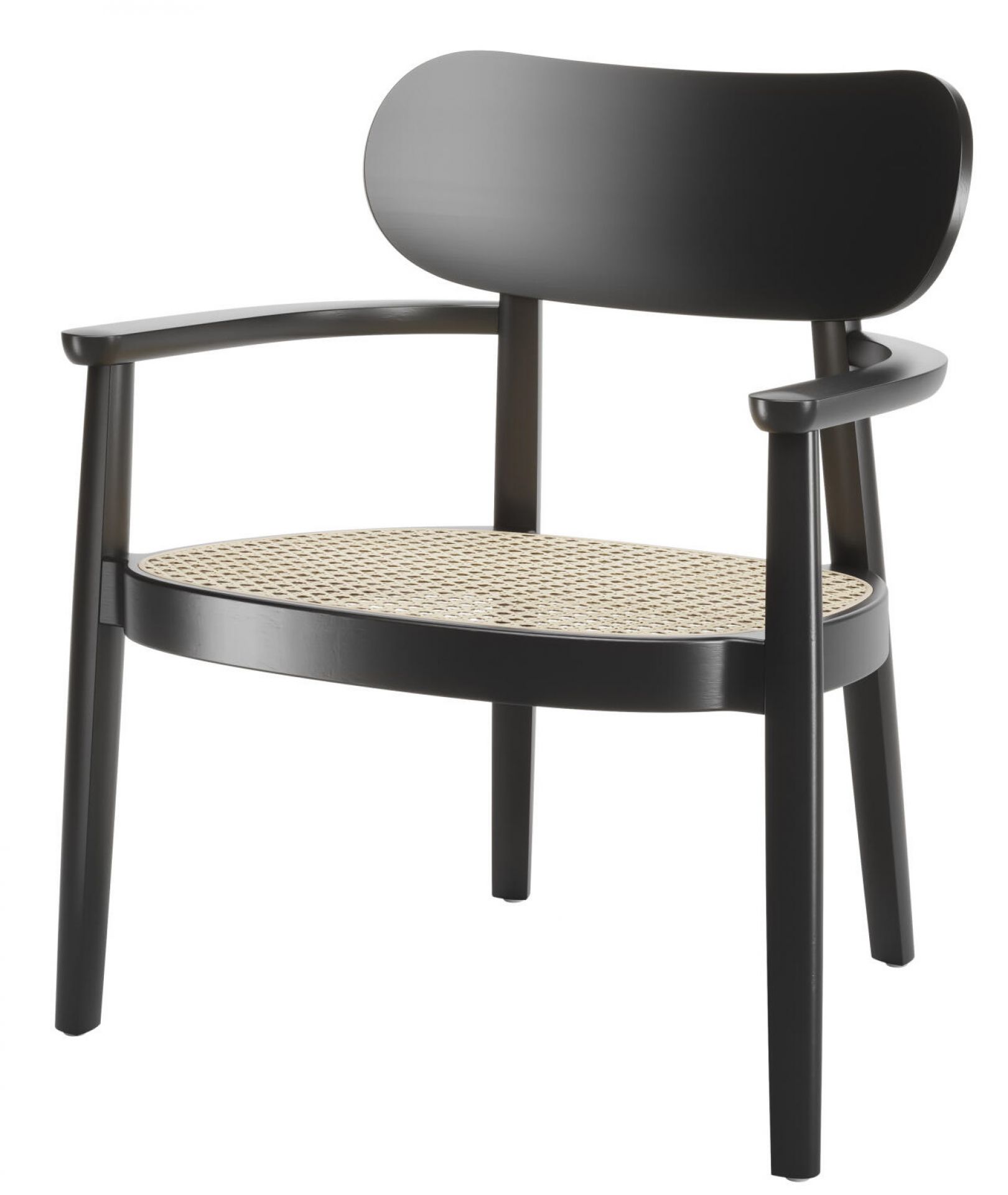 Wooden armchair with armrests 119 MF Thonet 