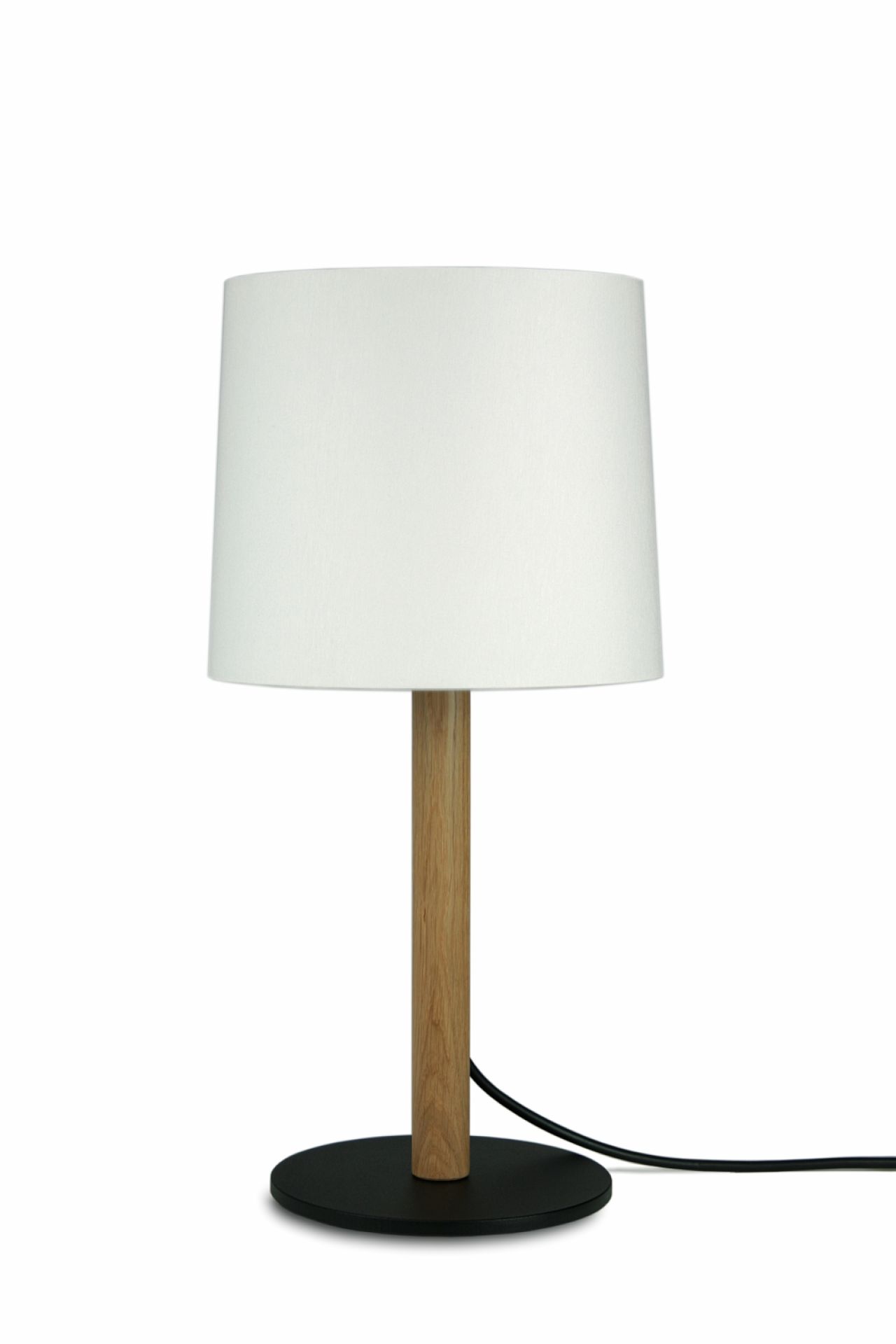 Miyu 45 table lamp natural oak / white Maigrau