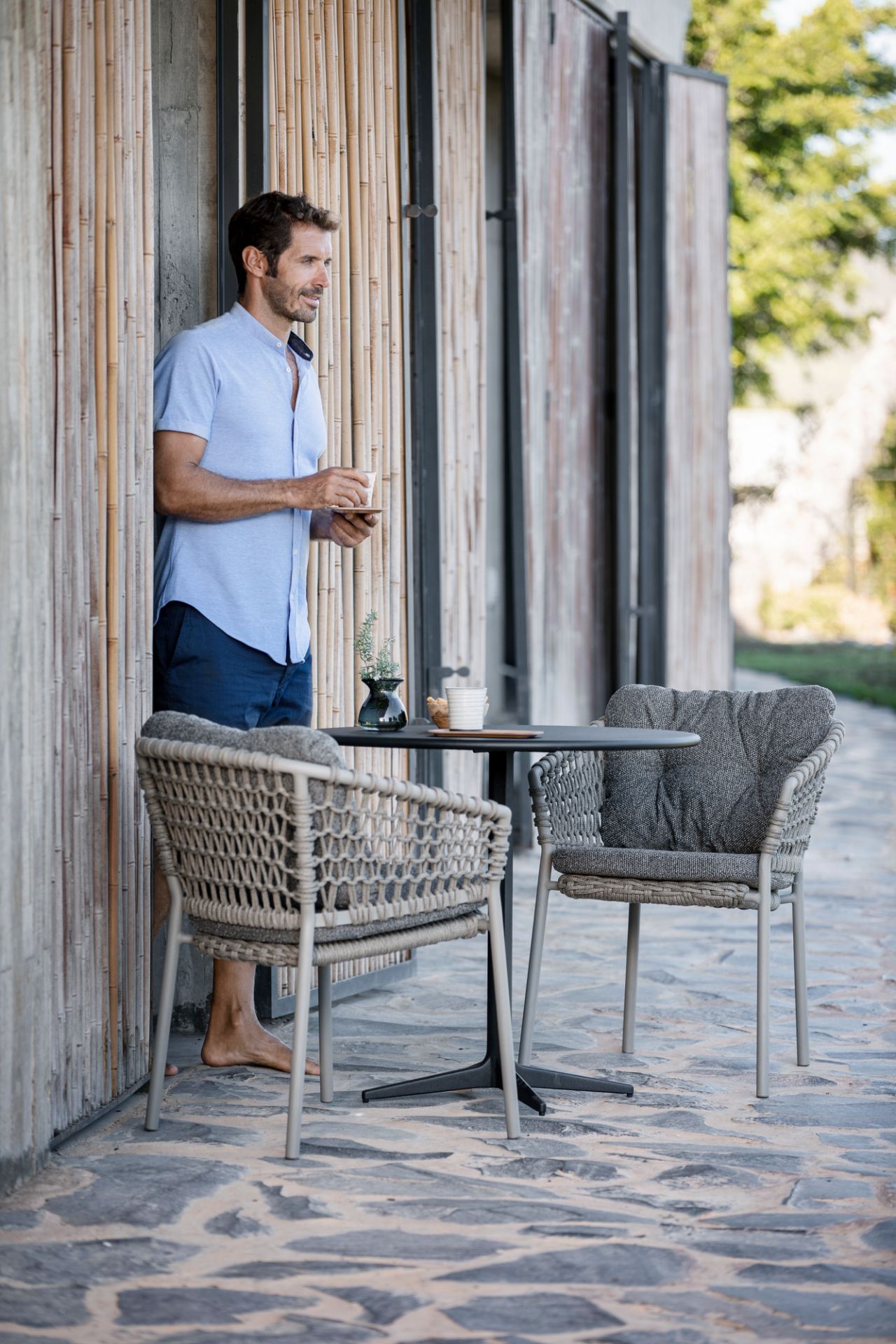 Ocean Outdoor armchair Cane-Line