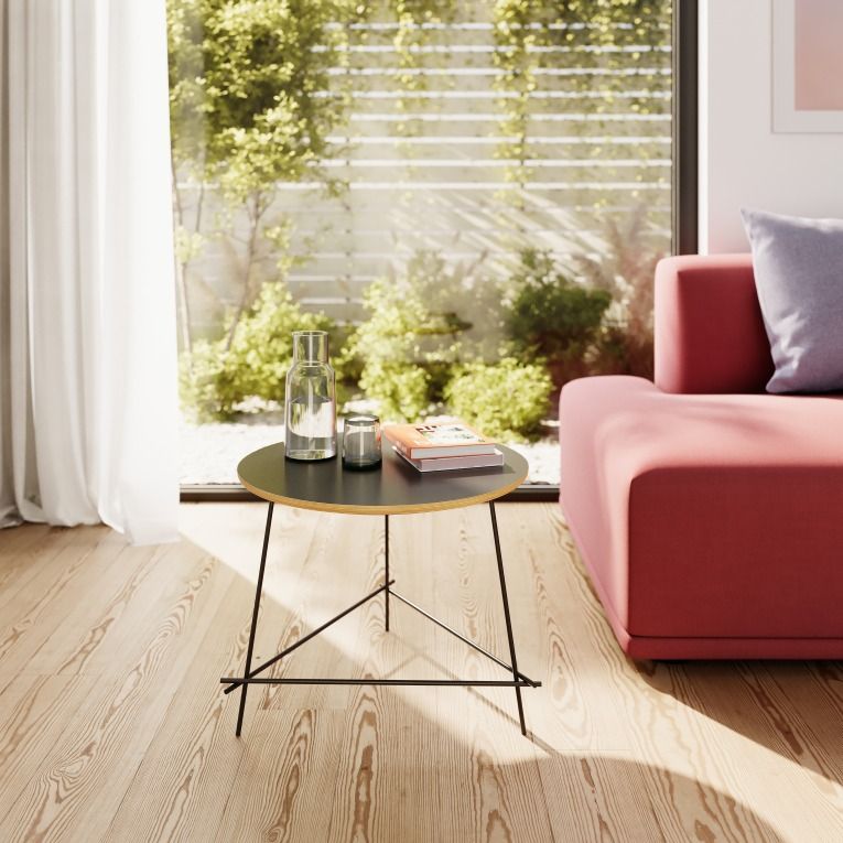 Echo Low side table low Müller Möbelwerkstätten