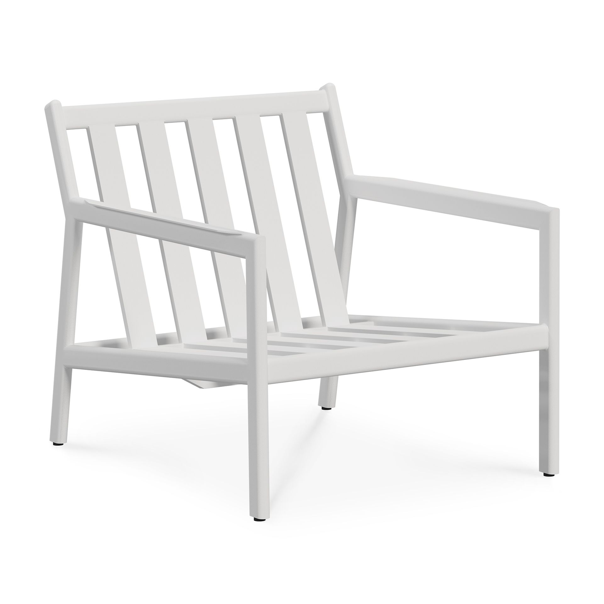Jack Outdoor Lounge Chair - Aluminium White Ethnicraft