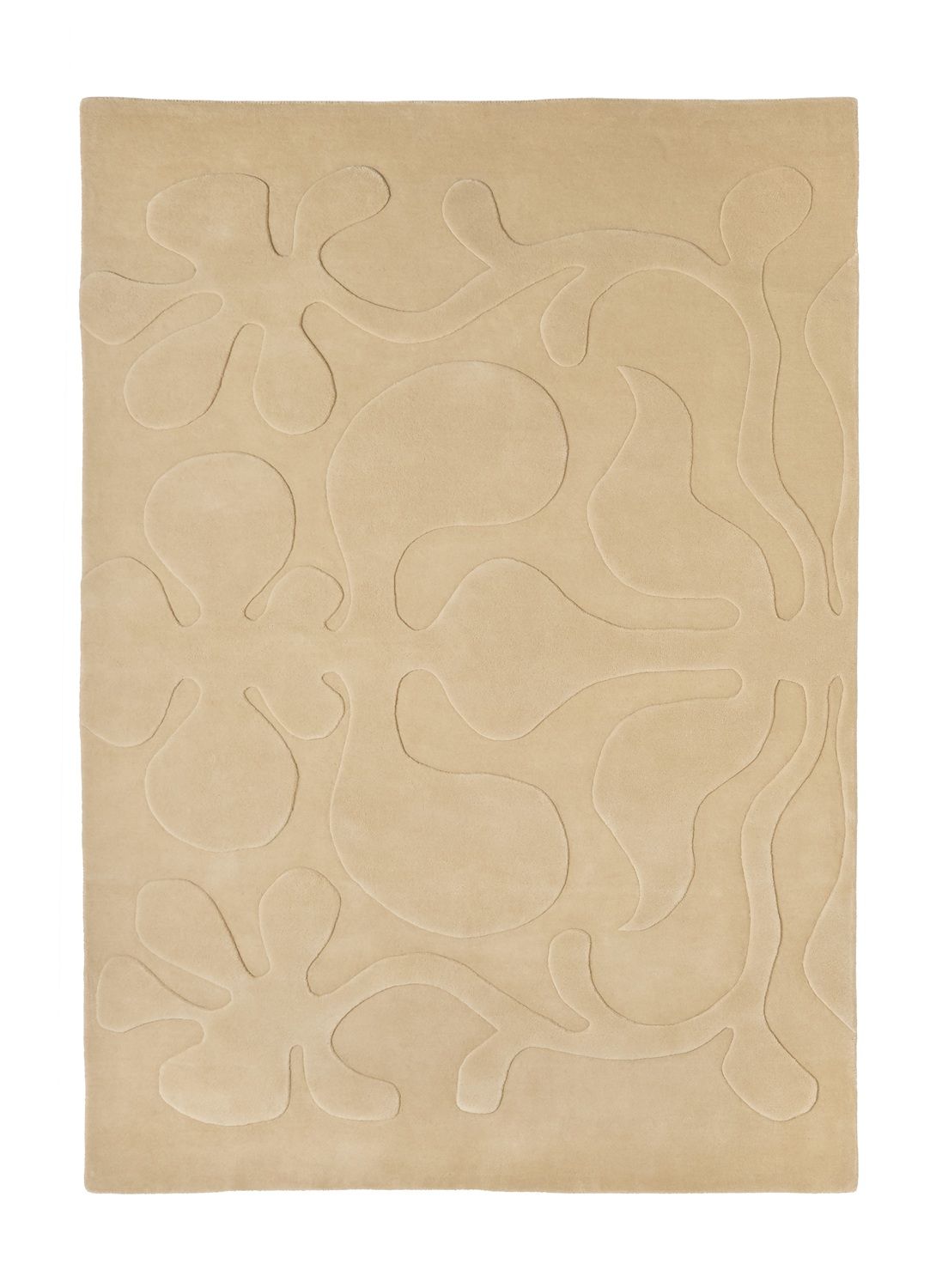 Lucia Eames Rooted Carpet Ivory Nanimarquina