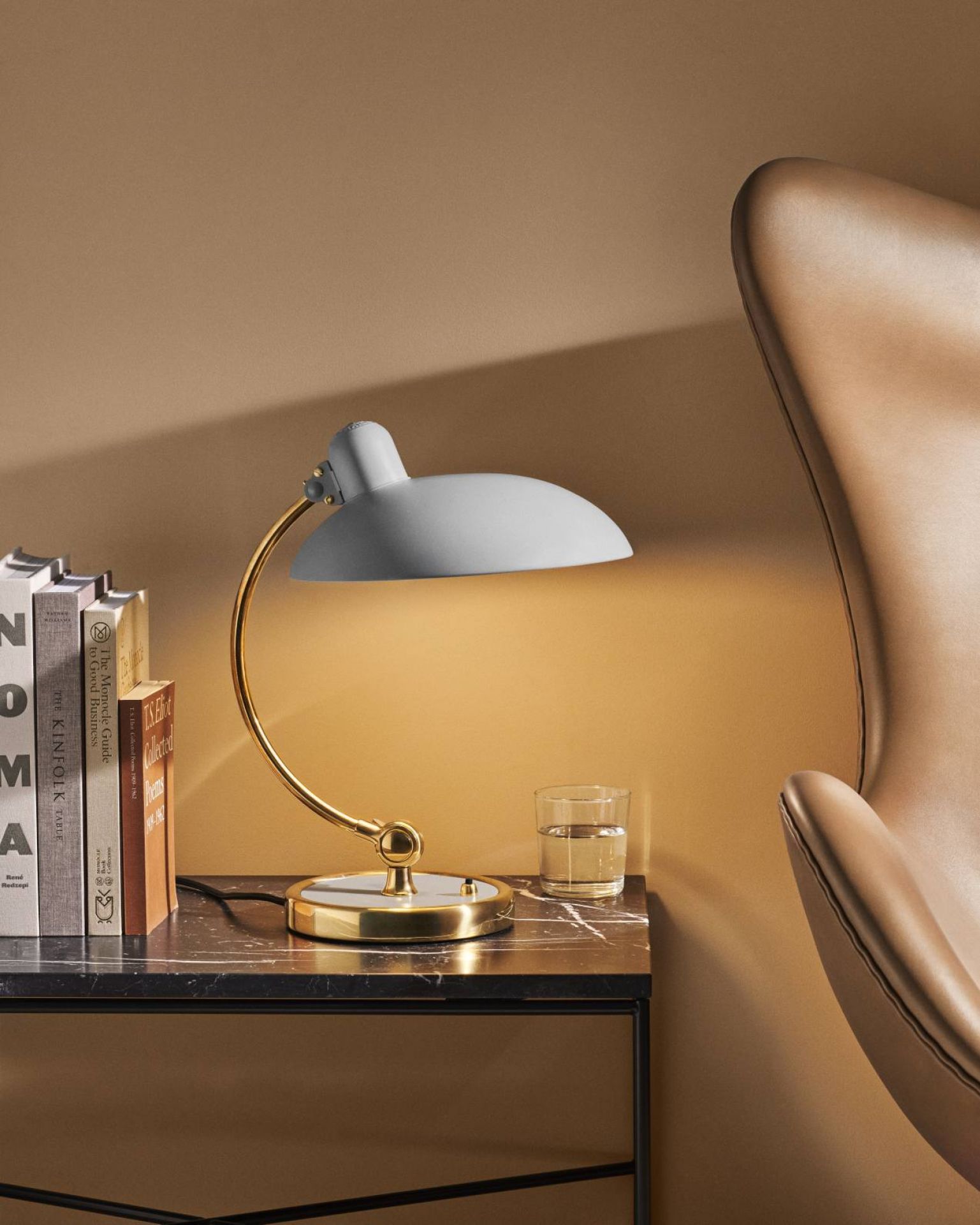 6631 T Luxus Table lamp KAISER idell Fritz Hansen Easy grey