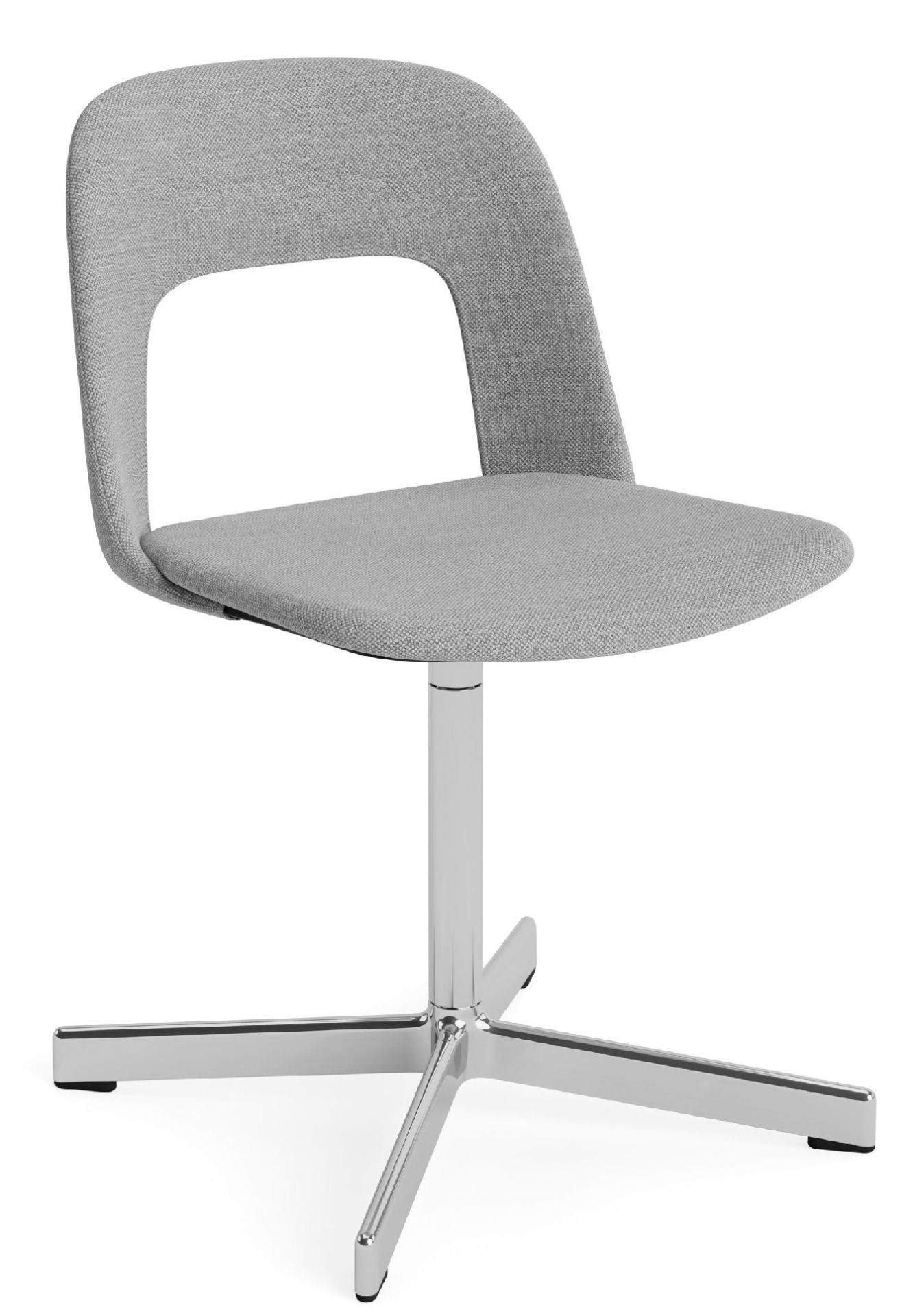 Layout Side Chair 134 4-star swivel base chair Hay  