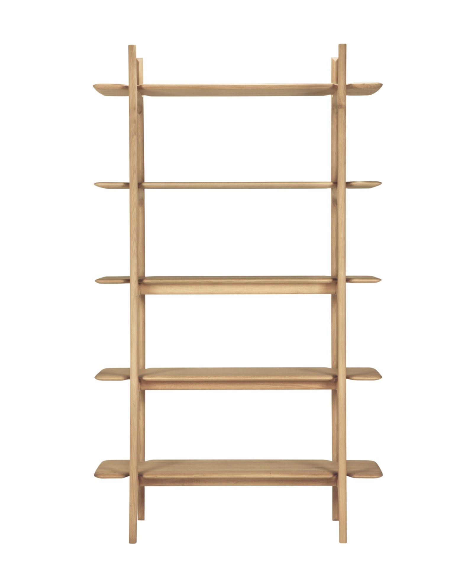 PI Ethnicraft oak shelf