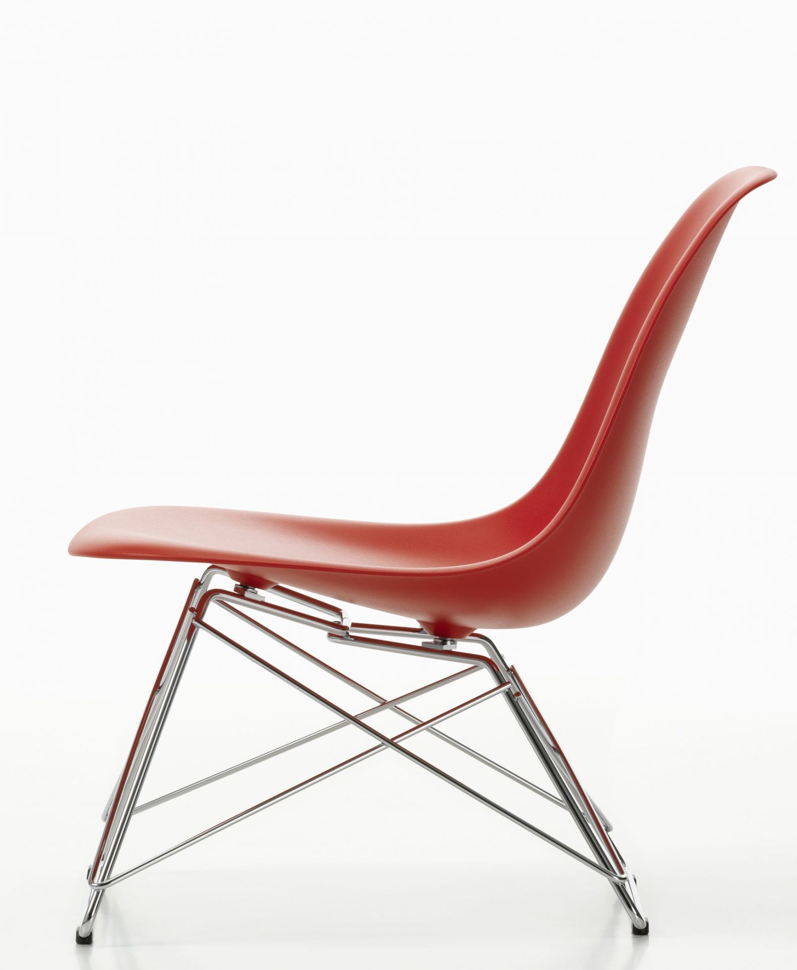 Eames Plastic Side Chair LSR Chair Vitra