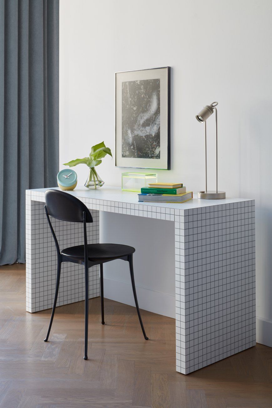 Quaderna table with drawer Zanotta EXHIBITION PIECE