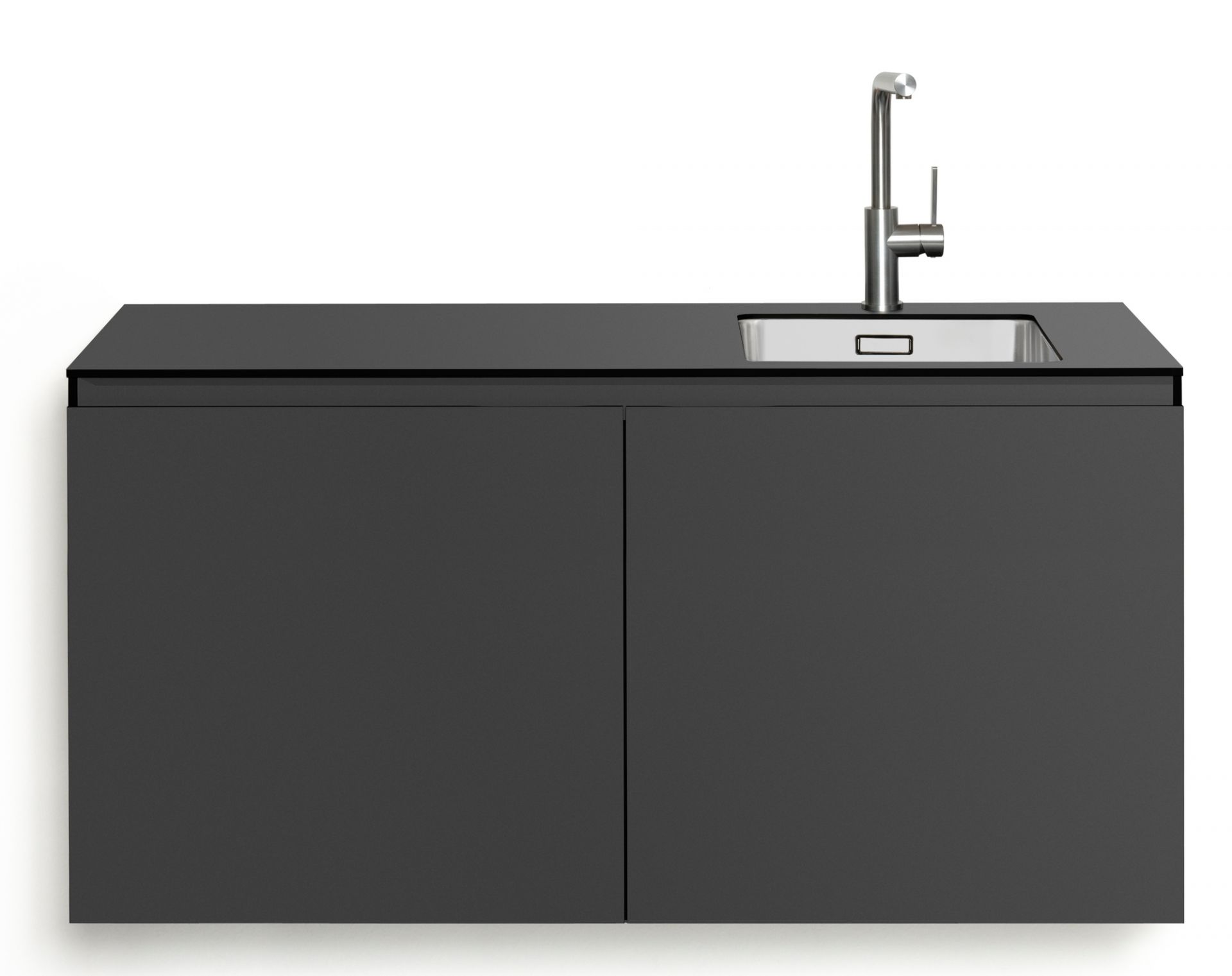 Sl Light Kitchen Module Without Cooking Zone Anthracite Miniki