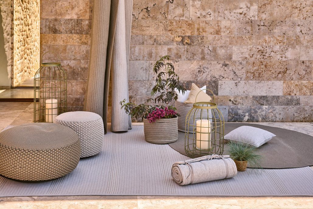 Pouf Stool Large Indoor / Outdoor Weishäupl 