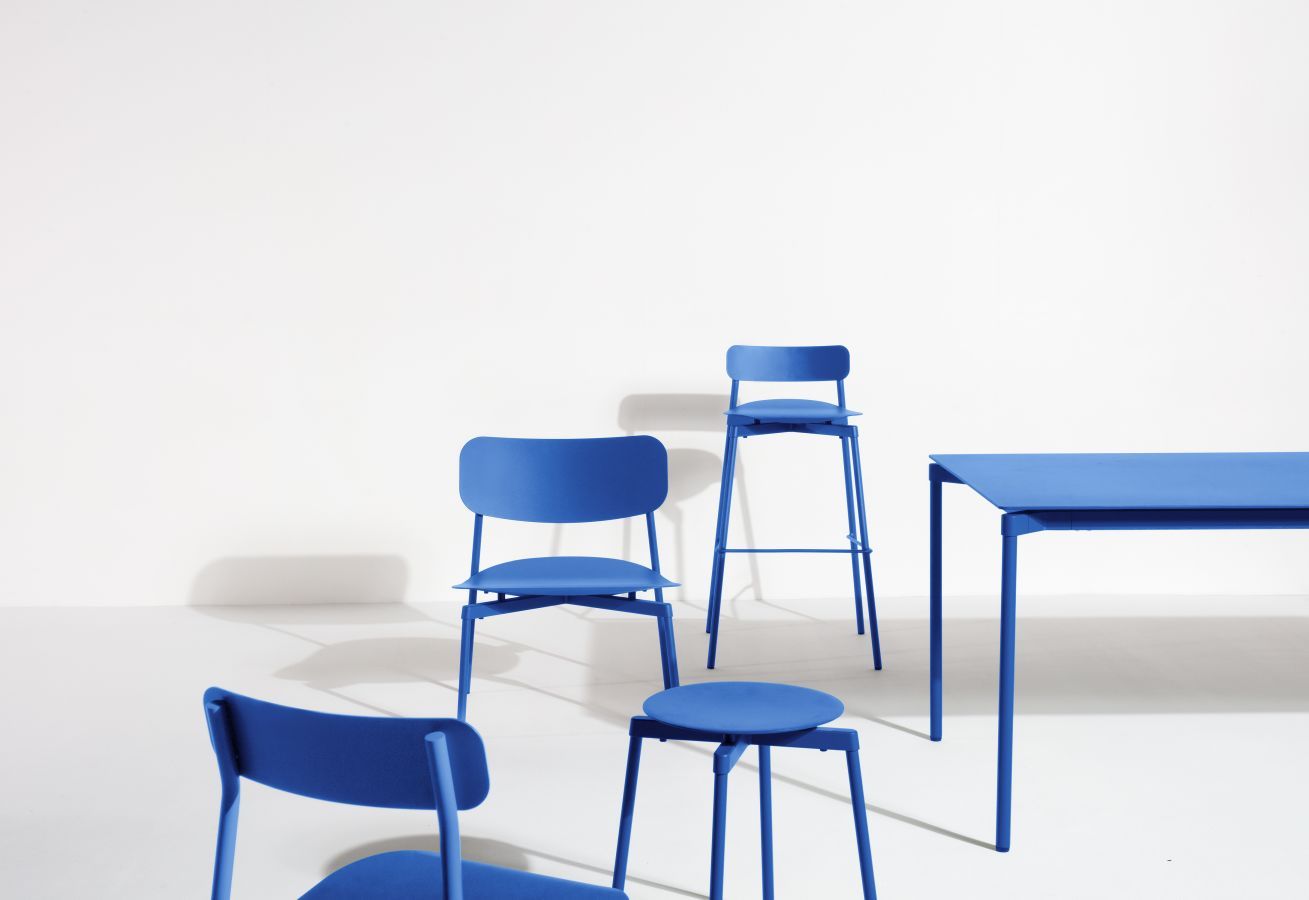 Fromme Chair Petite Friture Chair Blue Fromme Chair Petite Friture Chair Blue
