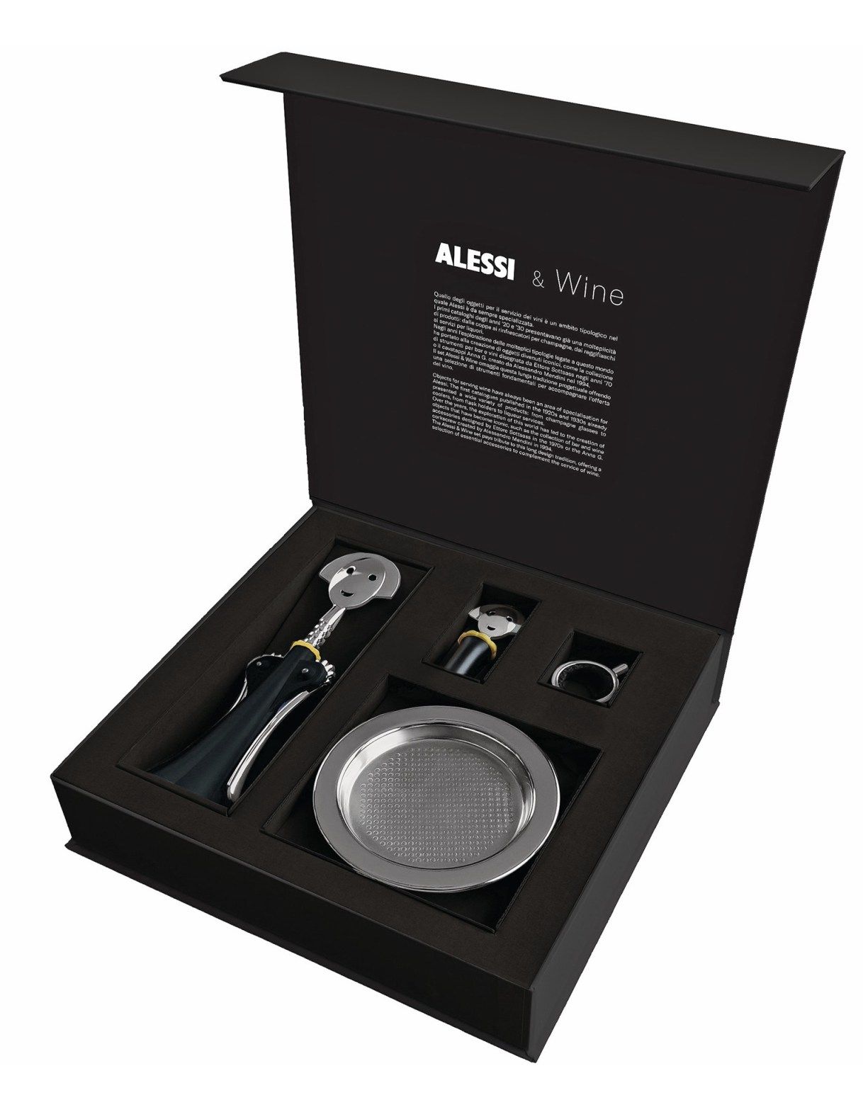 GAM01SET Alessi & Wine Set Anna G. Gift Set Wine Alessi SINGLE PIECES