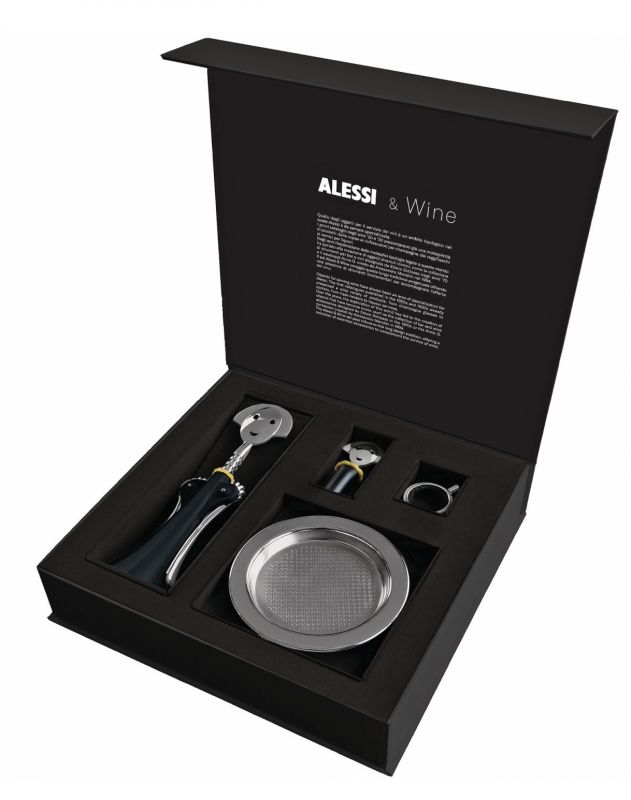 GAM01SET Alessi & Wine Set Anna G. Gift Set Wine Alessi SINGLE PIECES