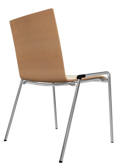 S 262 SP Chair without armrest with mirror upholstery Thonet 