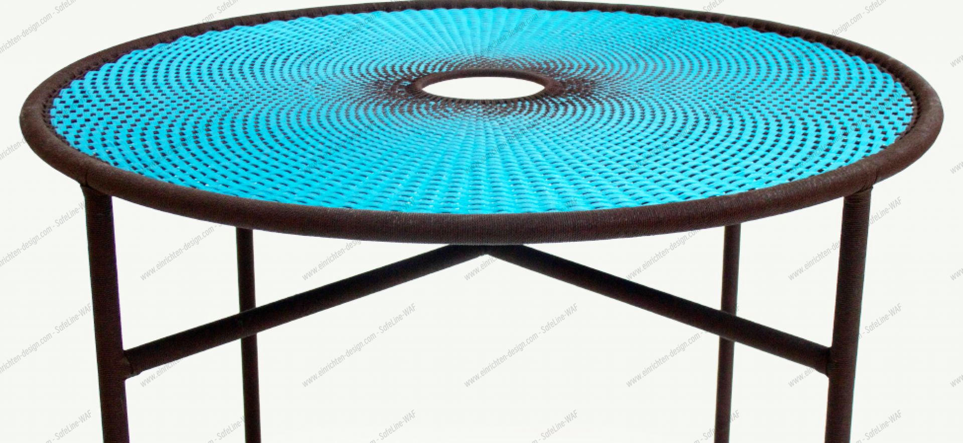Banjooli Tisch M' Afrique Collection Moroso-Gelb / Schwarz