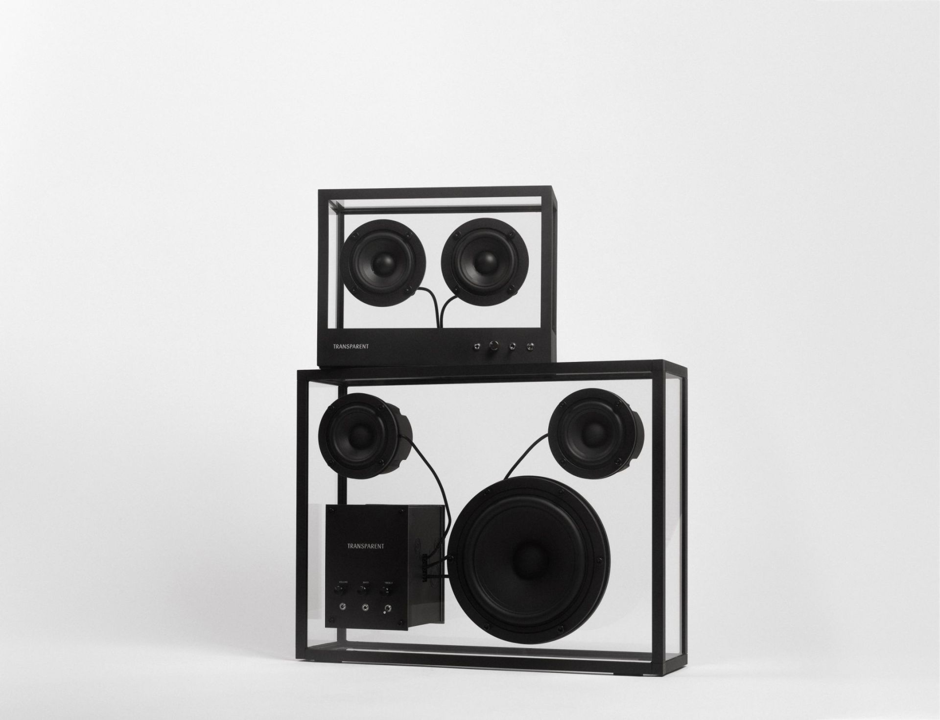 Transparent loudspeaker Transparent