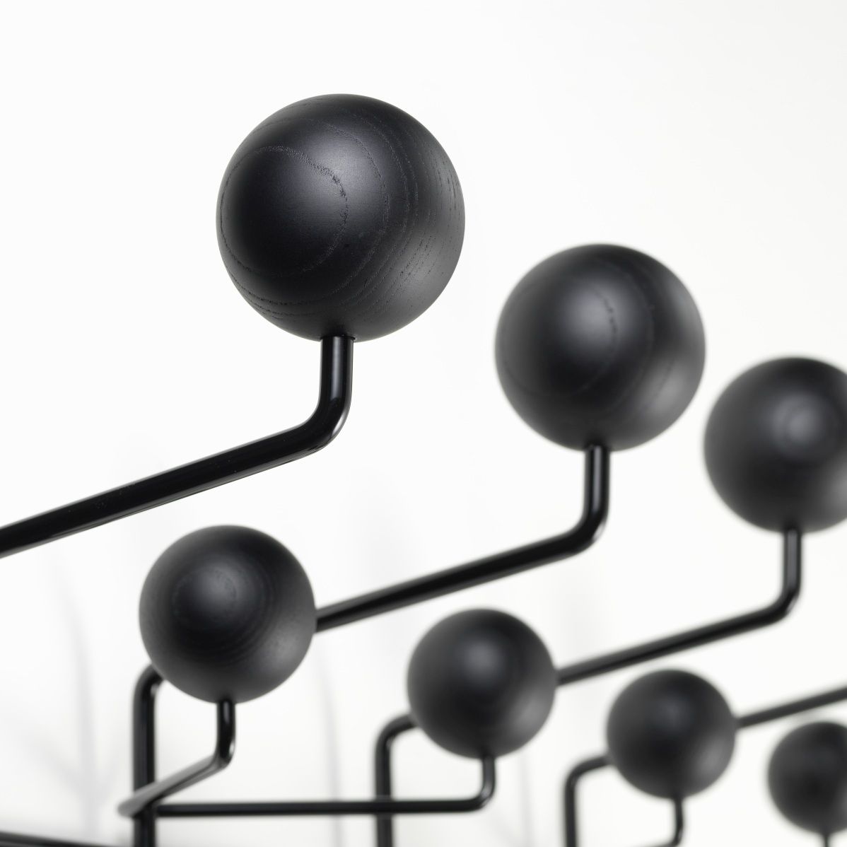 Eames Hang it all coat rack ash black Vitra 