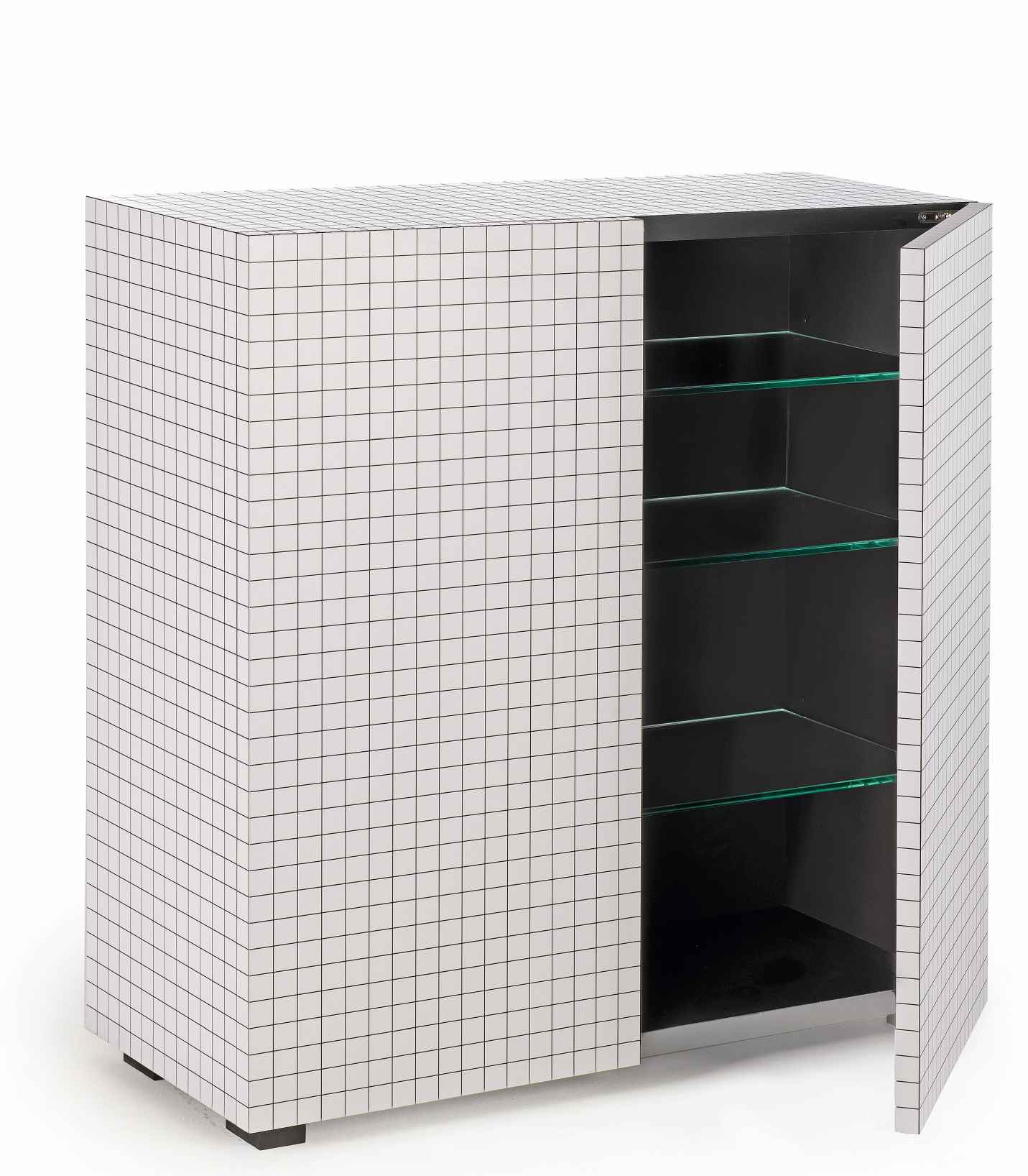 757 Quaderna wardrobe Zanotta 