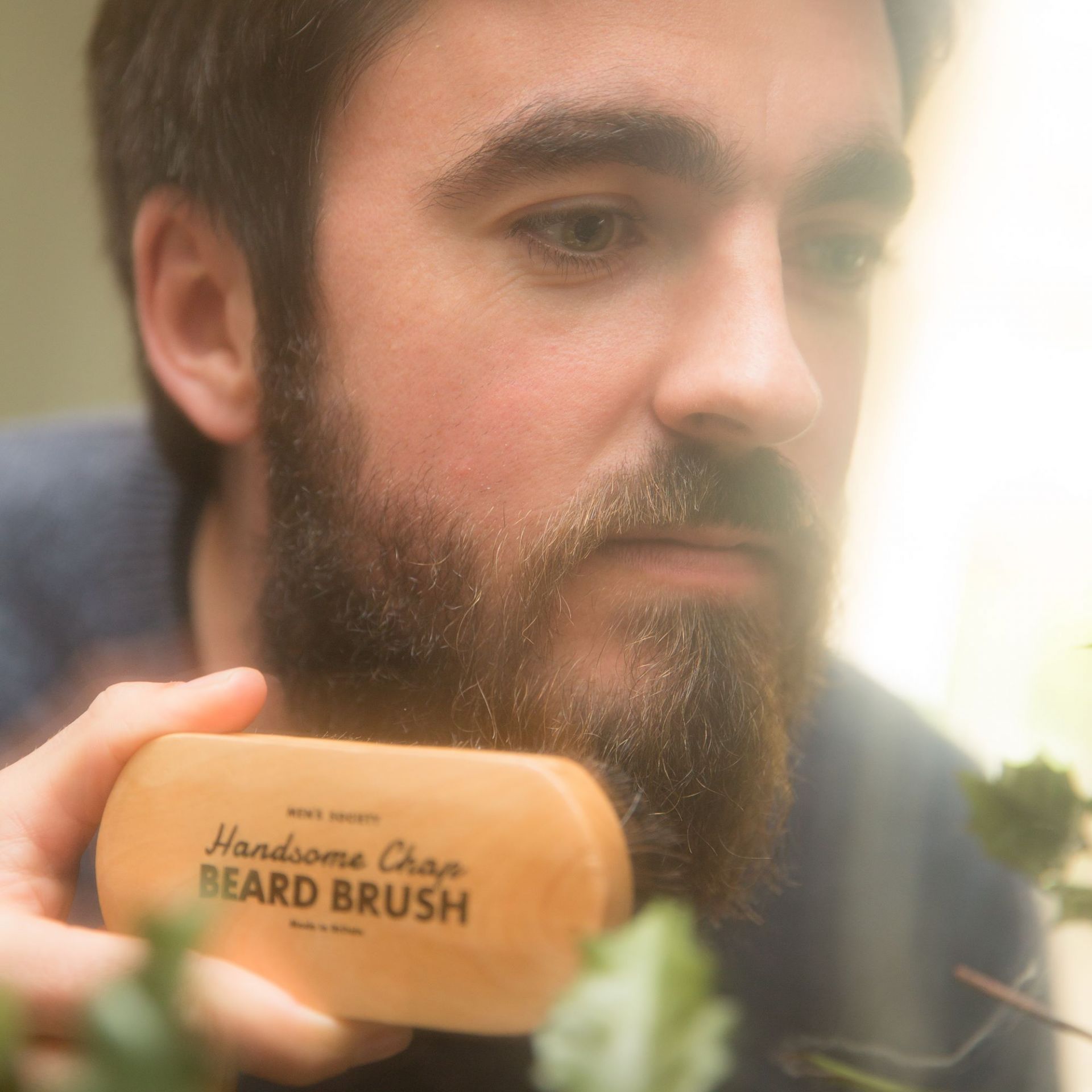 Beard Brush Men's Society SINGLE PIECES