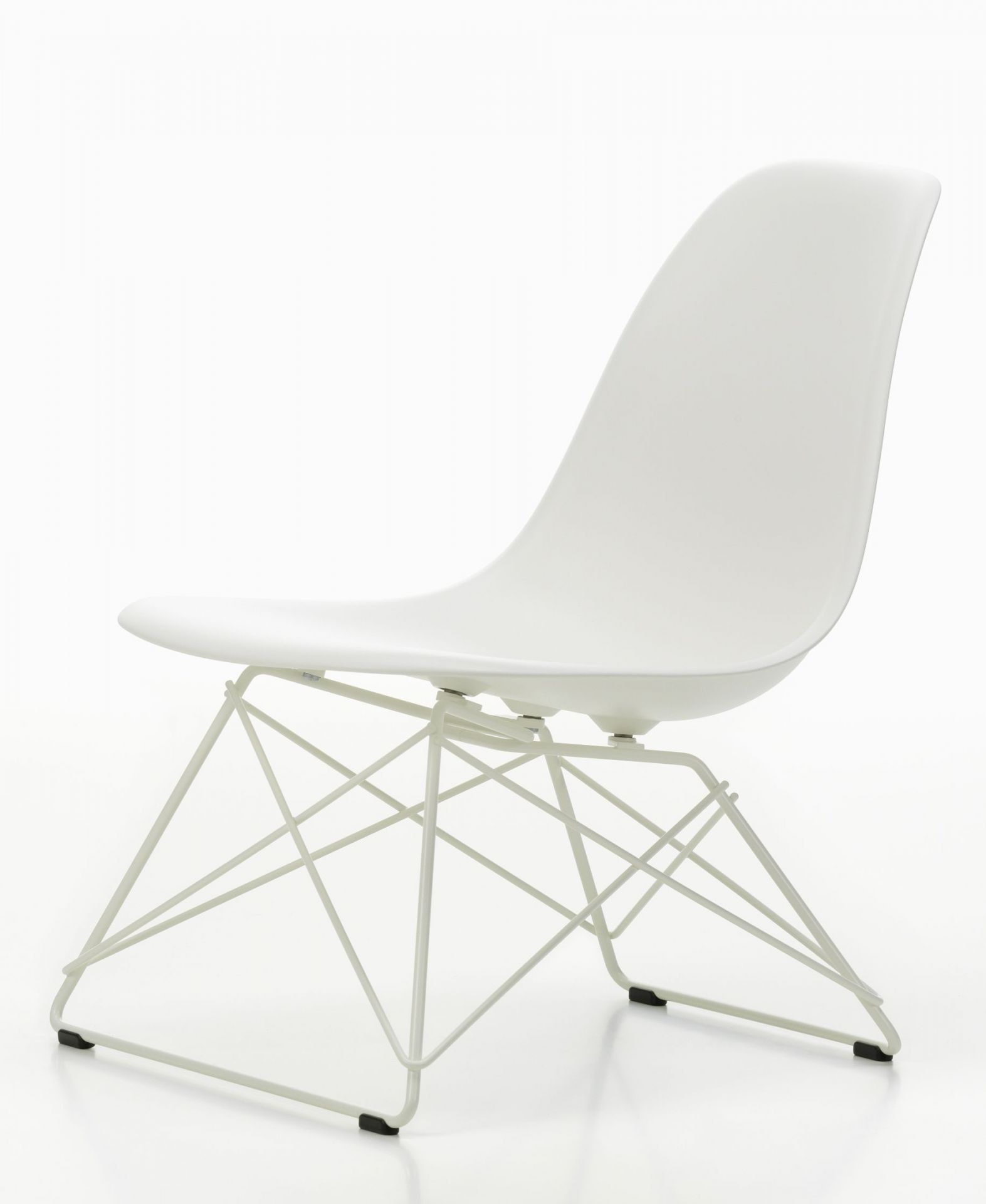Eames Plastic Side Chair LSR Chair Vitra